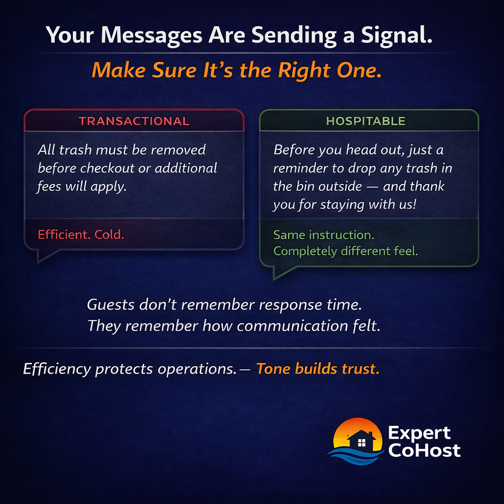 The "Expert CoHost" text next to the logo icon is currently stacking as two lines. Change it to a single line of white text reading "Expert CoHost" placed to the right of the icon. Do not change anything else.